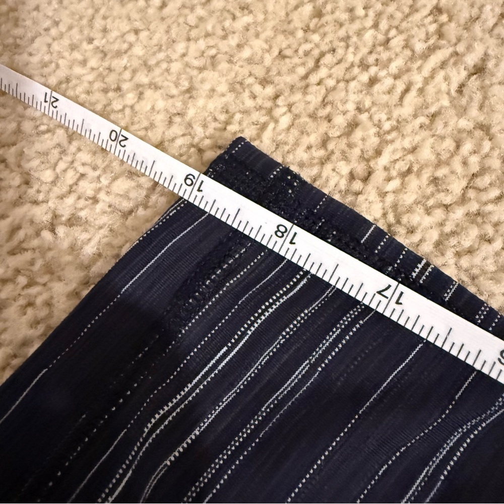 Lululemon Athletica Pace Rival Crop Black Patterned Leggings - Picture 6 of 10